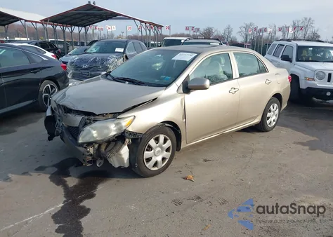 2009 Toyota Corolla Le из США, поврежденный, VIN 1NXBU40E79Z030243